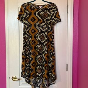 Geo print Lula dress